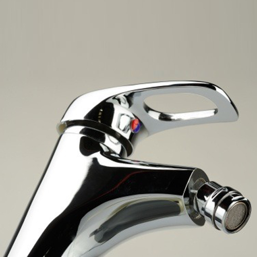 Premium chrome plated faucet with mirror finish showcasing our automotive chrome plating excellence